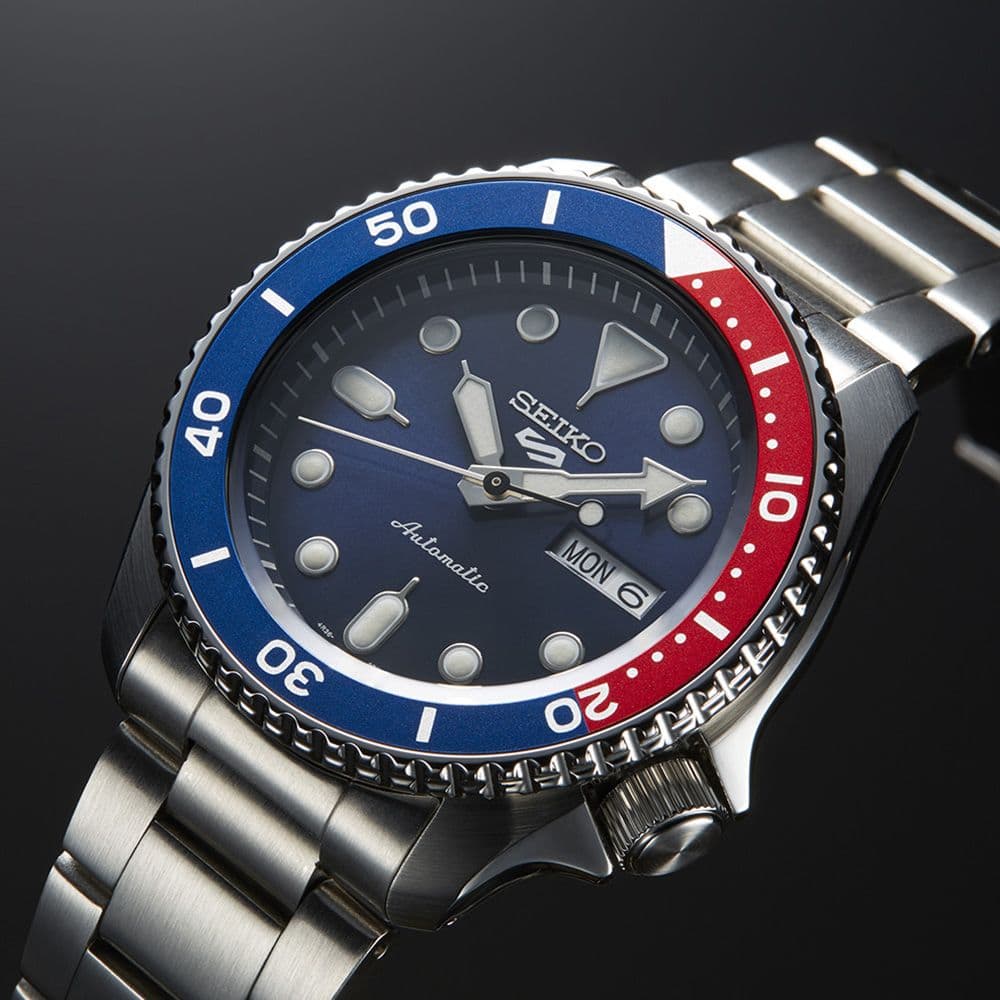 Reloj SEIKO 5 Sport Azul/Rojo SRPD53K1