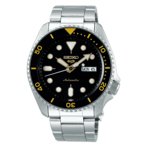 thearwatches-reloj-seiko-SRPD57K1 Reloj SEIKO 5 Sport Negro/Dorado SRPD57K1