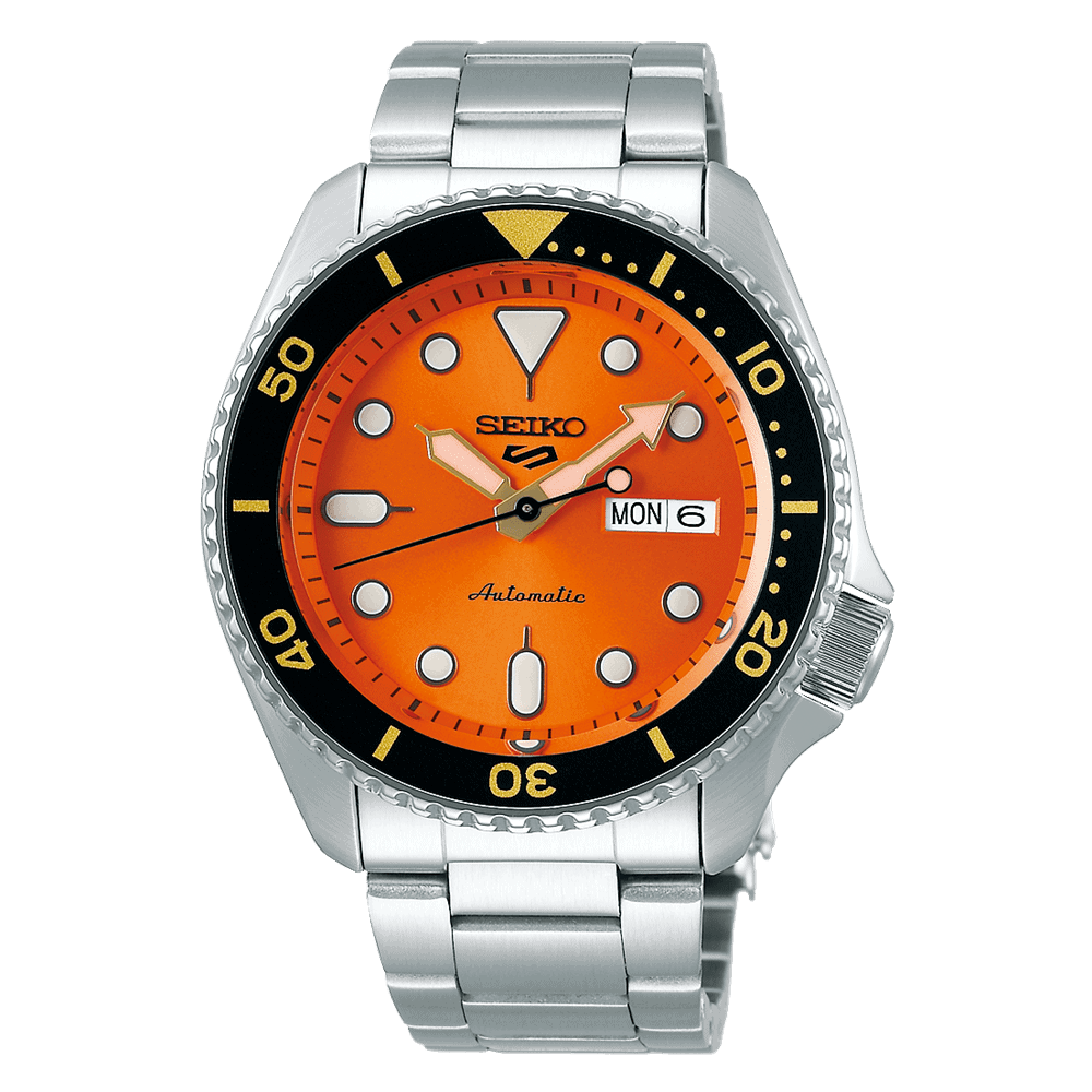 thearwatches-reloj-seiko-SRPD59K1 Reloj SEIKO 5 Sport Naranja SRPD59K1
