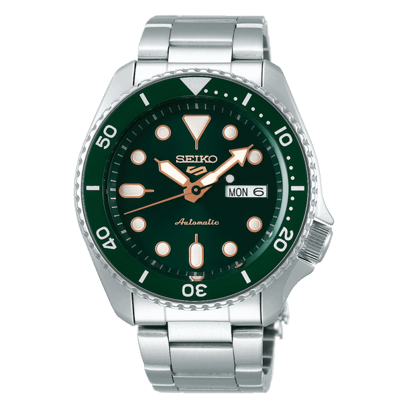 Reloj SEIKO 5 Sport Verde/Dorado SRPD63K1
