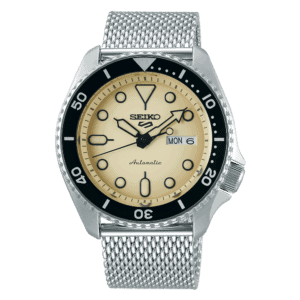 thearwatches-reloj-seiko-SRPD67 Reloj SEIKO 5 Sport Crema SRPD67K1