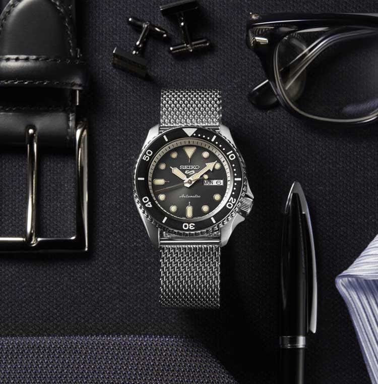 thearwatches-reloj-seiko-SRPD73K1_2 Reloj SEIKO 5 Sport Negro SRPD73K1