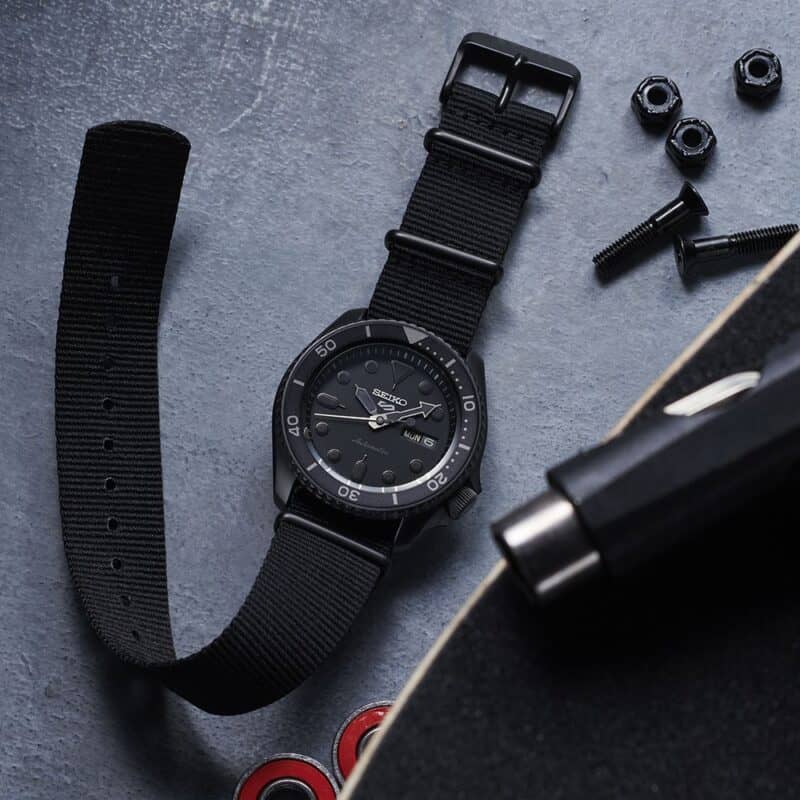 thearwatches-reloj-seiko-SRPD79_1 Reloj SEIKO 5 Sport Black «Street Style» SRPD79K1