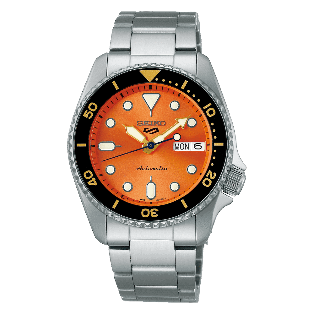 Reloj SEIKO 5 Sport Naranja SRPK35K1