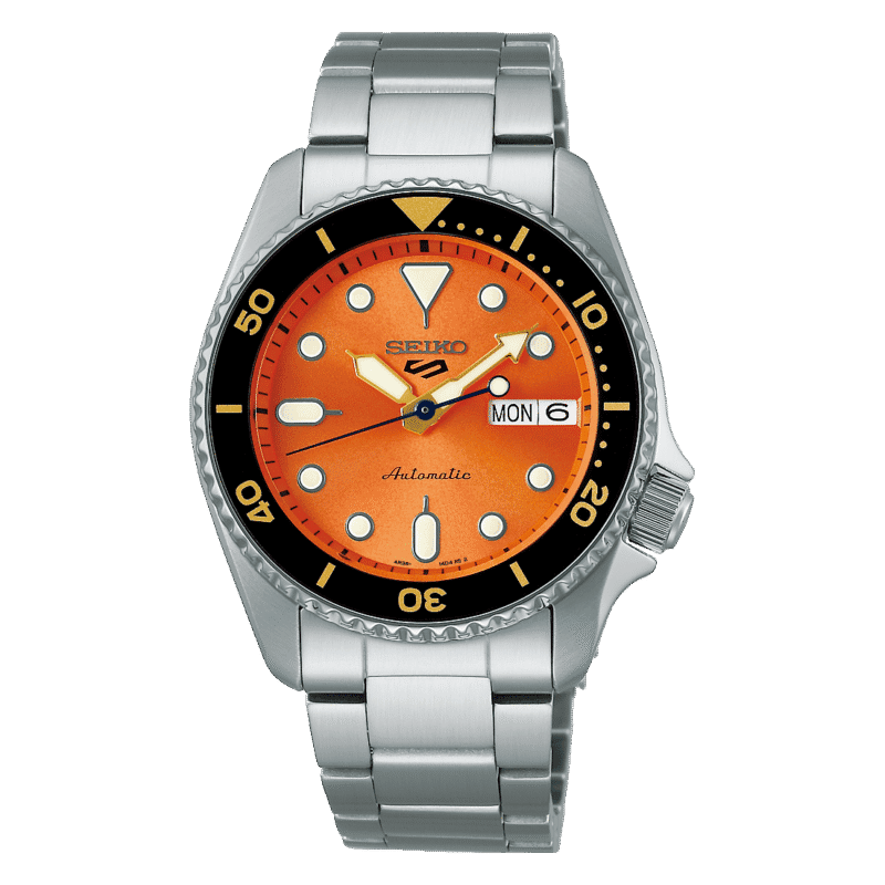 Reloj SEIKO 5 Sport Naranja SRPK35K1