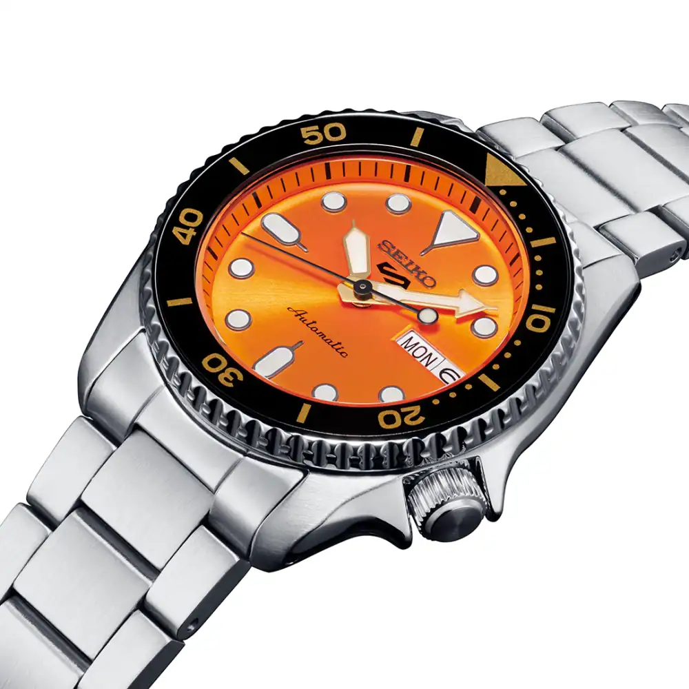 Reloj SEIKO 5 Sport Naranja SRPK35K1