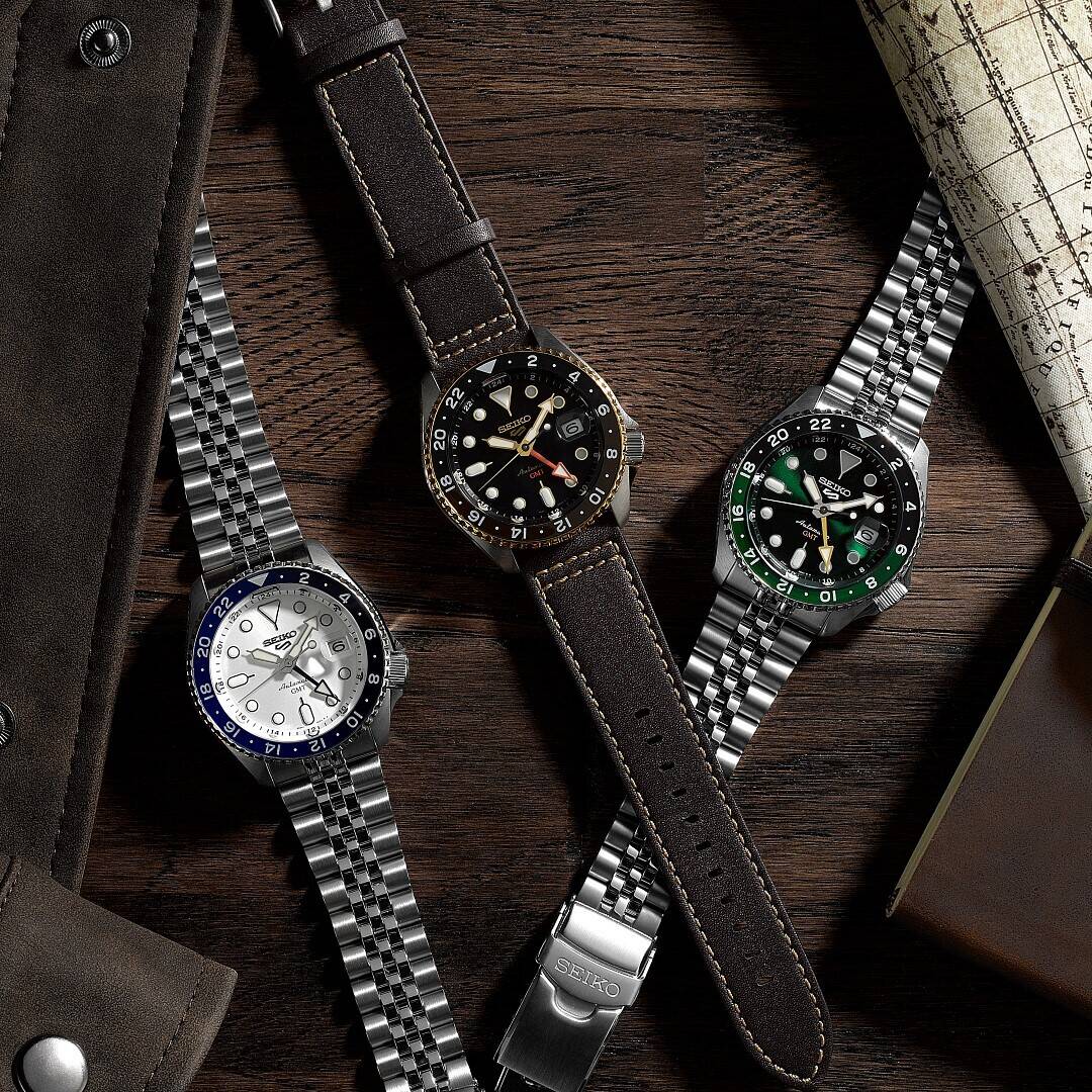 Reloj Seiko 5 Sports GMT en oferta durante el Black Friday en The AR Watches