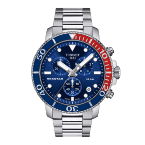 Reloj Tissot Tissot Seastar 1000 Chronograph 45.5mm Azul T120.417.11.041.03