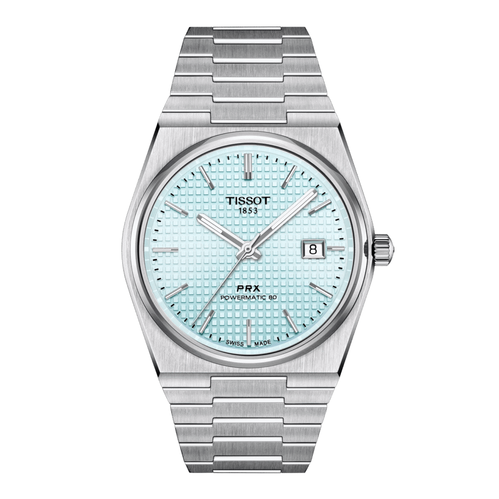 Reloj Tissot PRX Powermatic 80 40mm Azul Hielo T137.407.11.351.00