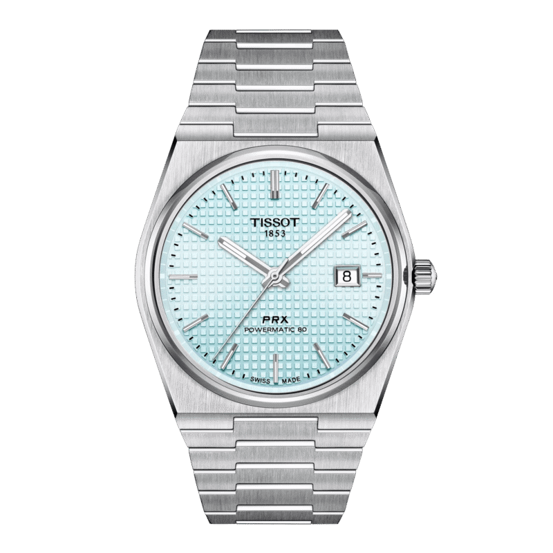 Reloj Tissot PRX Powermatic 80 40mm Azul Hielo T137.407.11.351.00