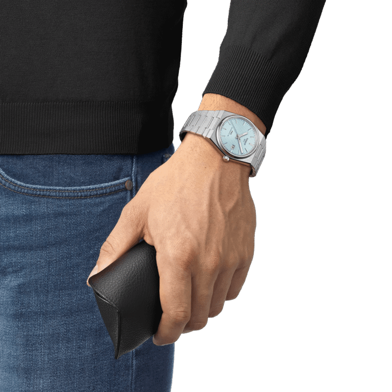 Reloj Tissot PRX Powermatic 80 40mm Azul Hielo T137.407.11.351.00
