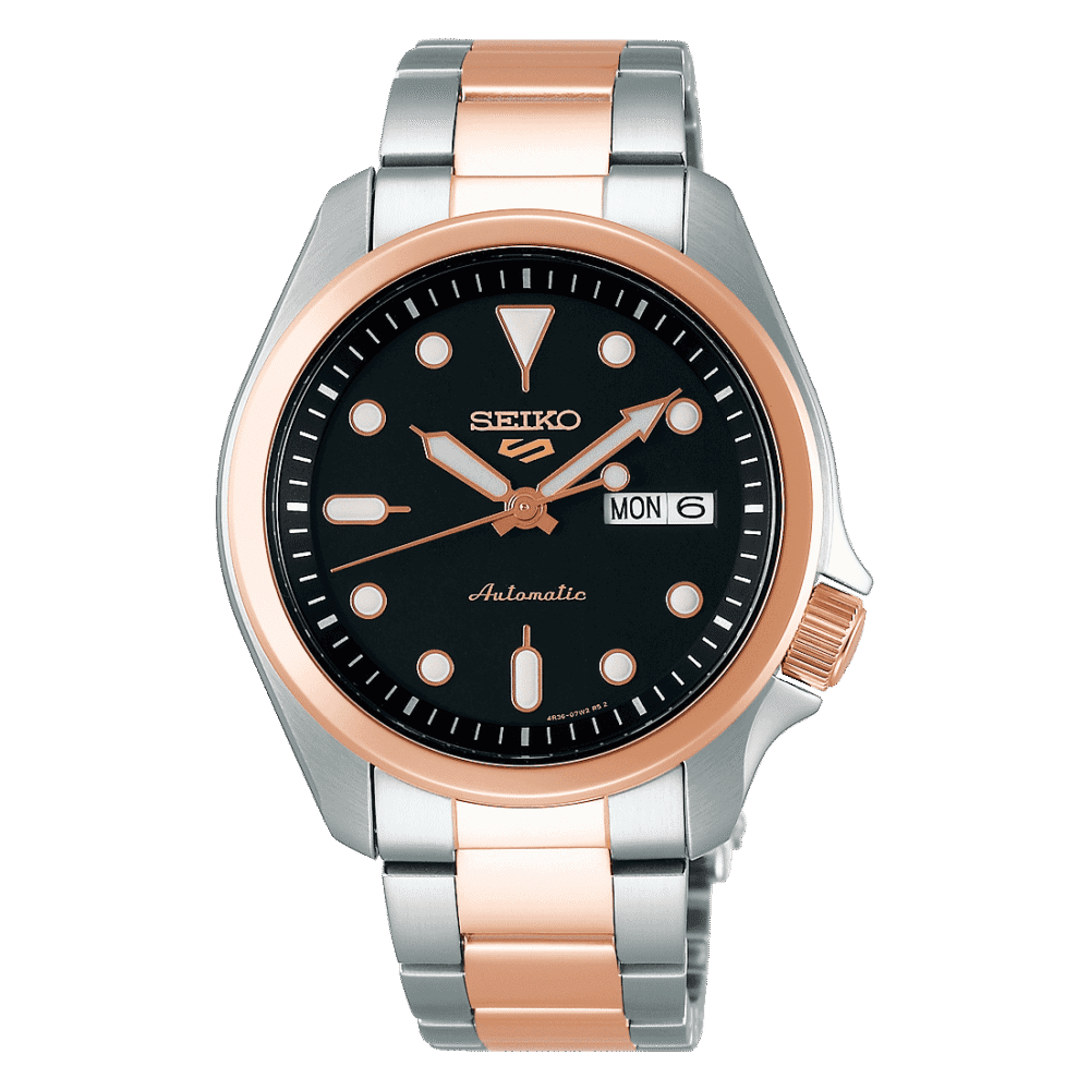 thearwatches-reloj-seiko-SRPE58 Reloj SEIKO 5 Sport Negro SRPE58K1