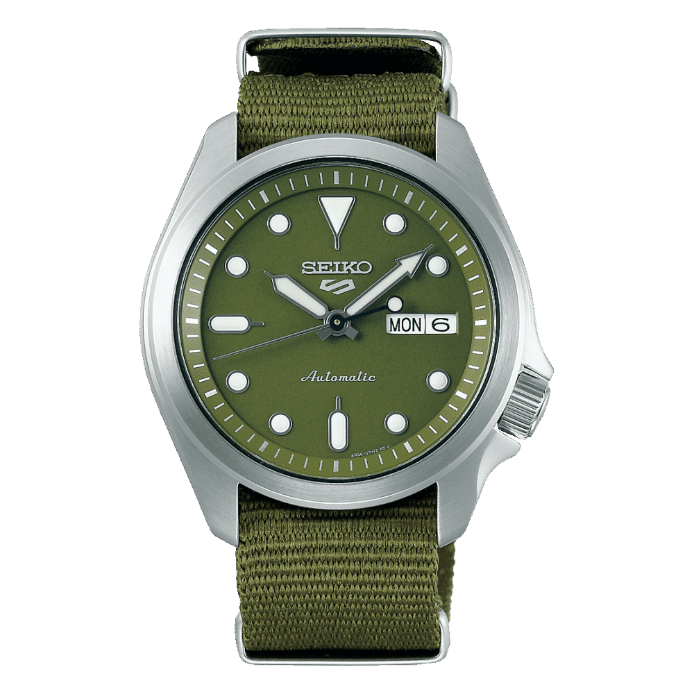 thearwatches-reloj-seiko-SRPE65 Reloj SEIKO 5 Sport Verde SRPE65K1