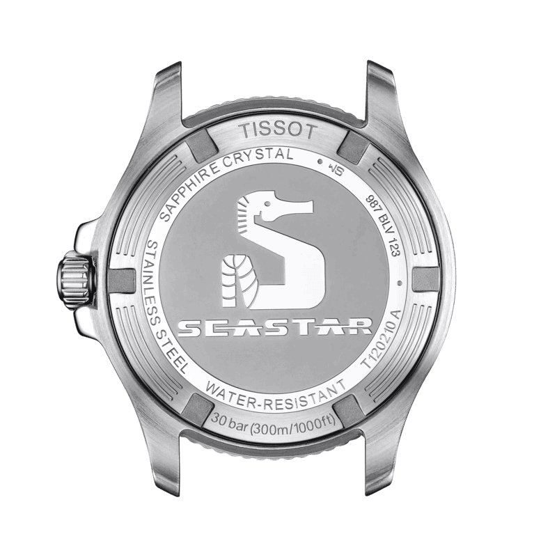 Reloj Tissot Seastar 1000 36mm Negro T120.210.11.051.00