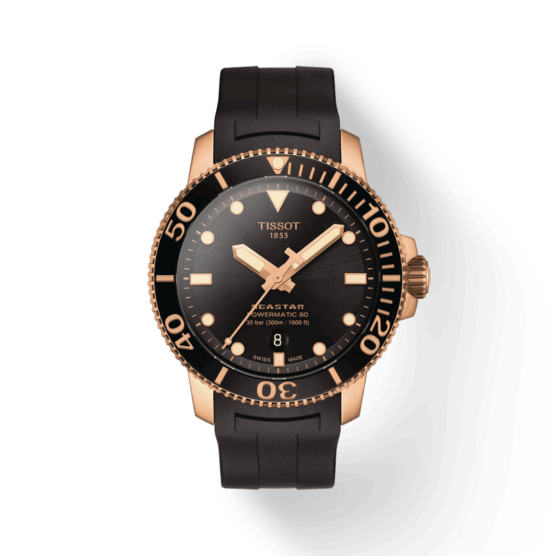 thearwatches_Reloj_Tissot_T120.407.37.051.01 Reloj Tissot Seastar 1000 Automatic 43mm Negro/Dorado T120.407.37.051.01