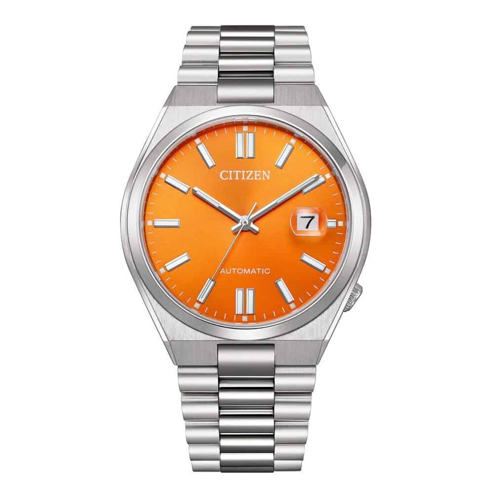 Reloj Citizen Tsuyosa Automático Naranja NJ0151-88Z
