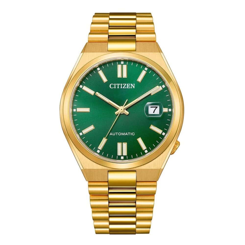 Reloj Citizen Tsuyosa Automático Verde NJ0152-51X