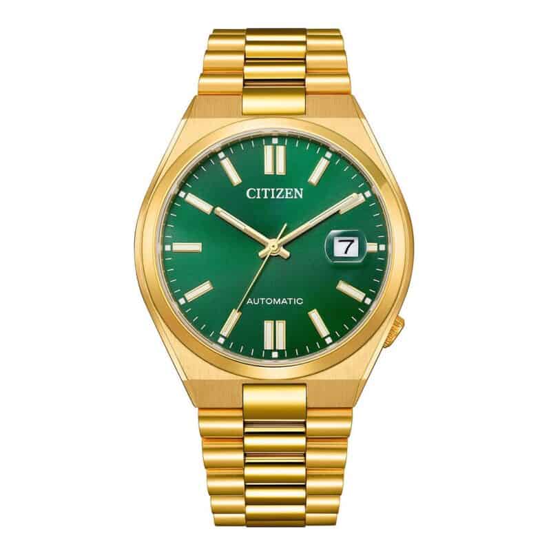 Reloj Citizen Tsuyosa Automático Verde NJ0152-51X
