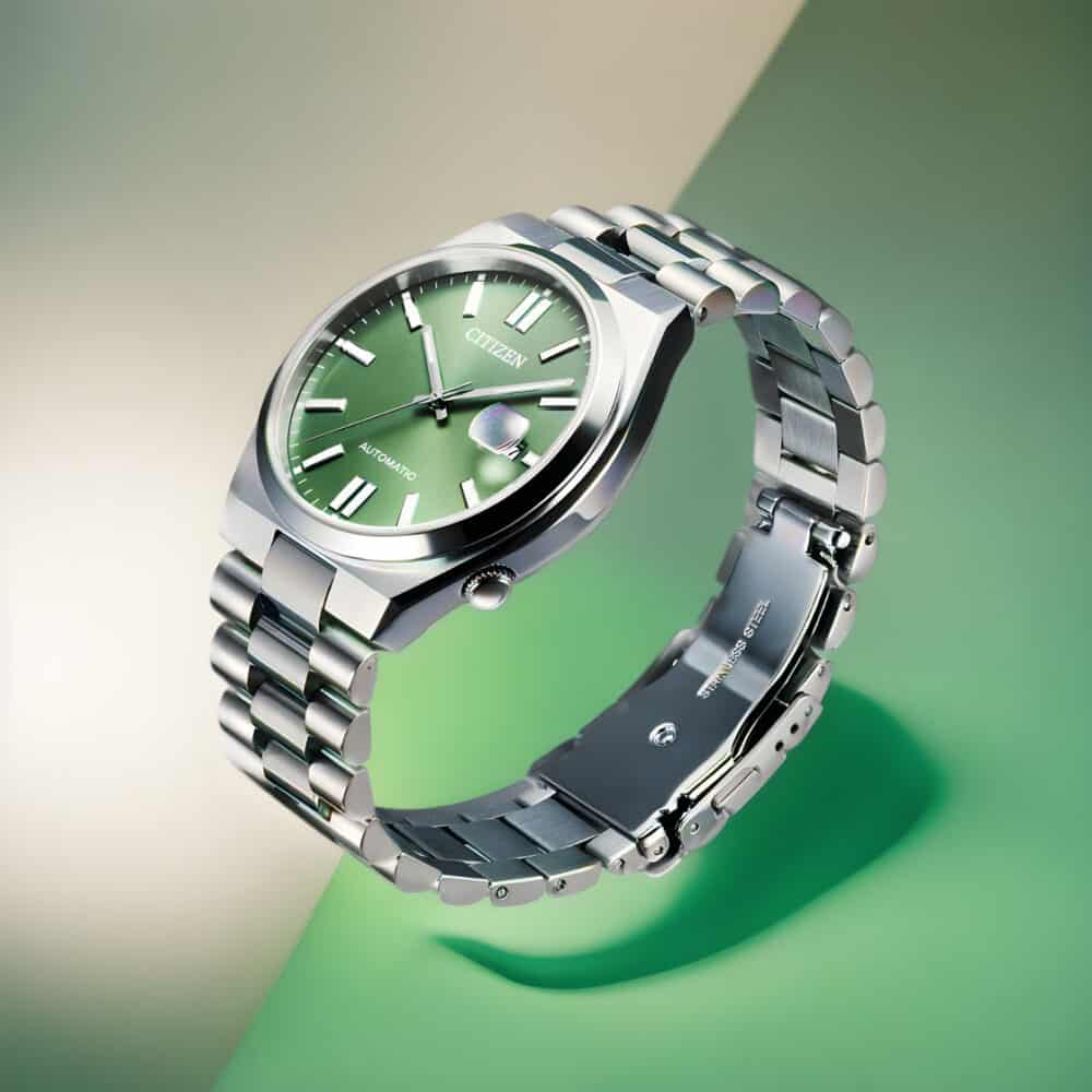 Reloj Citizen Tsuyosa Automático Verde NJ0158-89Z