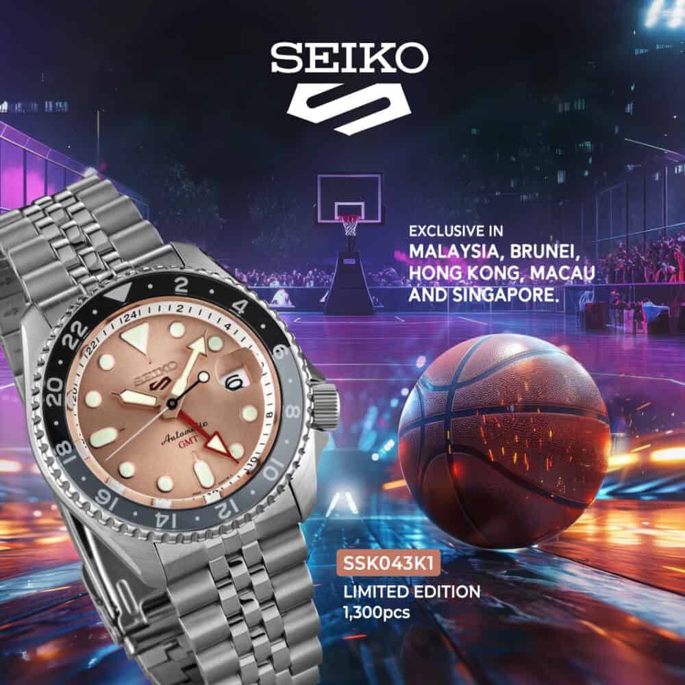 thearwatches-reloj-seiko-SSK043K1_1 Reloj SEIKO 5 Sport GMT "THE SLAMDUNK OF STYLE" SSK043K1
