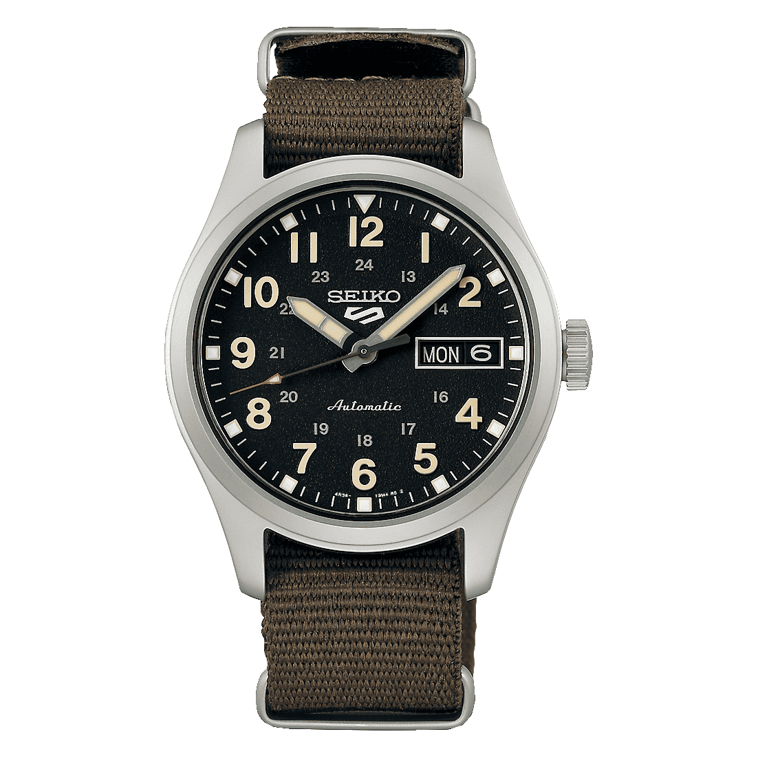 Reloj SEIKO 5 Sport Field Series Black SRPJ85K1 - The AR Watches