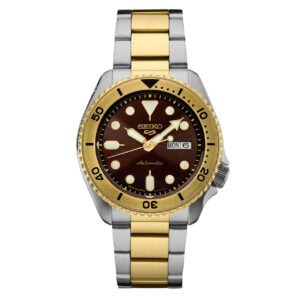 thearwatches-reloj-seiko-SRPK24 Reloj Seiko 5 Sports U.S. Special Creation "Sunray Brown" SRPK24