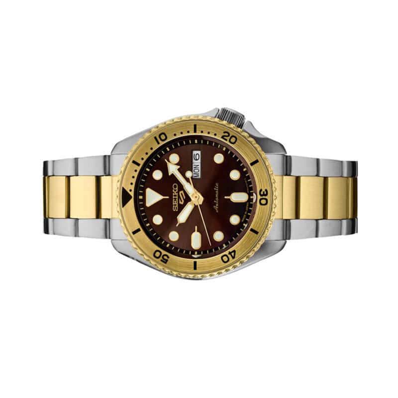 thearwatches-reloj-seiko-SRPK24_1 Reloj Seiko 5 Sports U.S. Special Creation "Sunray Brown" SRPK24
