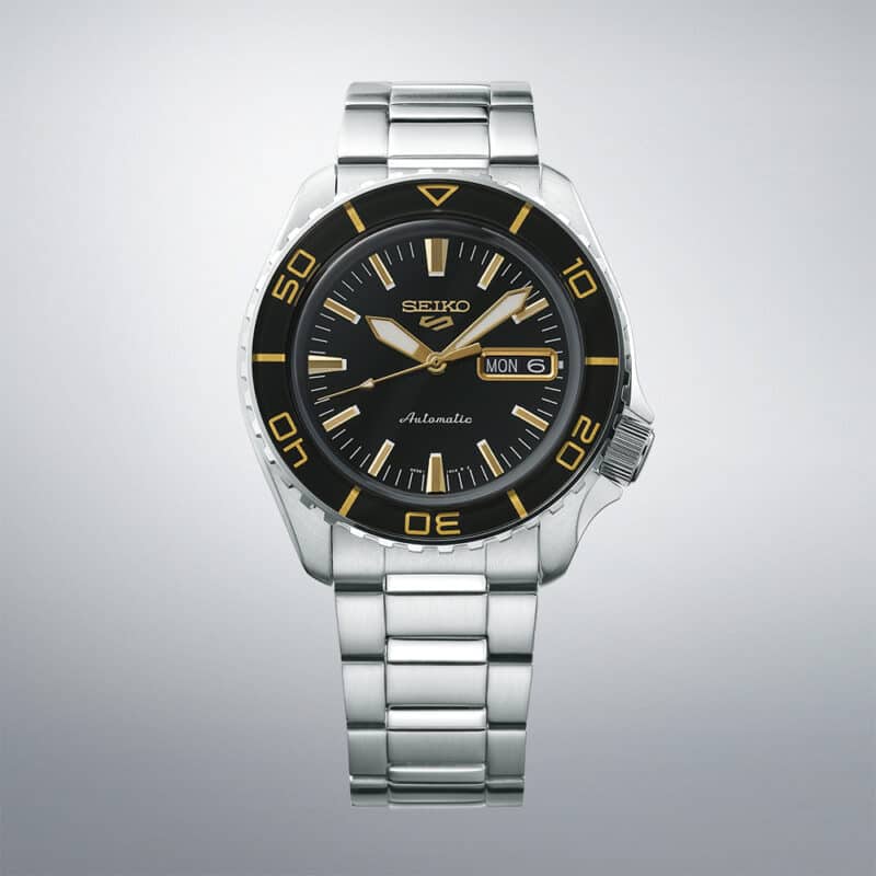 thearwatches-reloj-seiko-SRPK99K1_1 Reloj SEIKO 5 Sport Black & Gold SRPK99K1