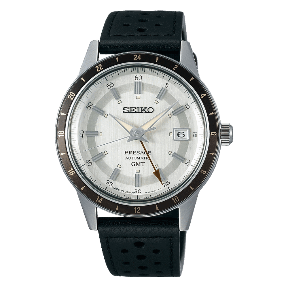 Reloj SEIKO Presage Style 60’s GMT Grey SSK011J1