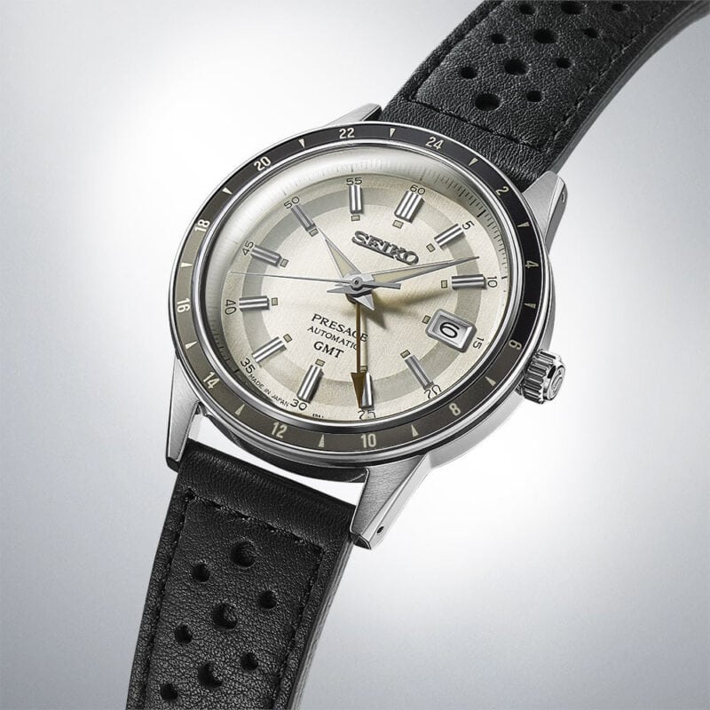 Reloj SEIKO Presage Style 60’s GMT Grey SSK011J1