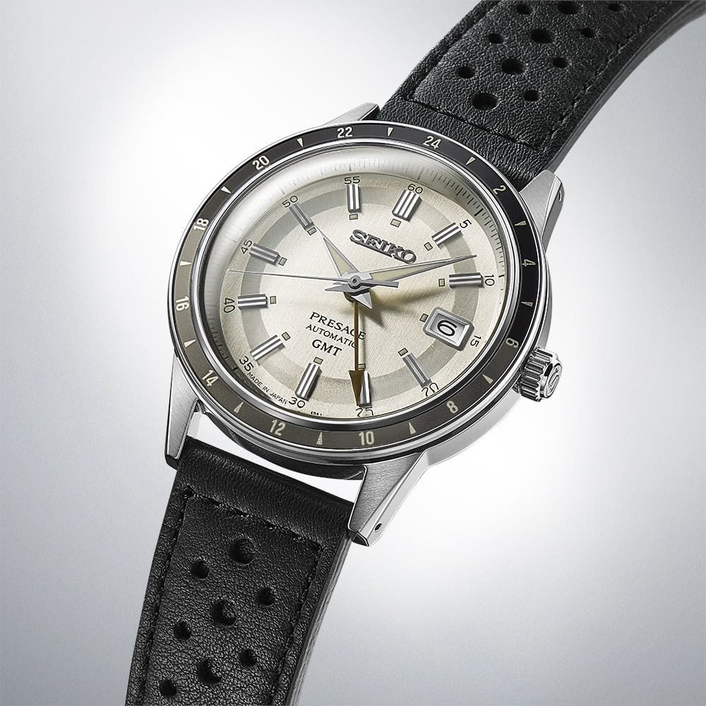 Reloj SEIKO Presage Style 60’s GMT Grey SSK011J1