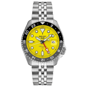 thearwatches-reloj-seiko-SSK017K1 Reloj SEIKO 5 Sport GMT Amarillo SSK017K1 "U.S. Special Creation"