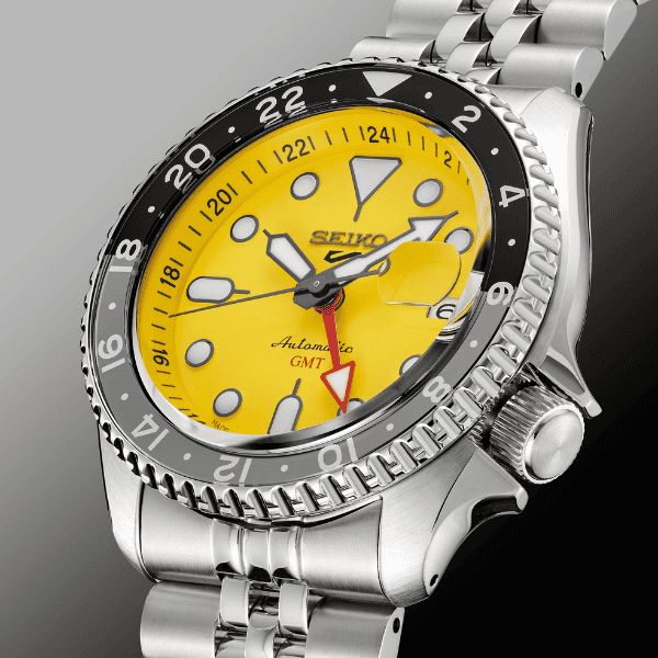 thearwatches-reloj-seiko-SSK017K1_3 Reloj SEIKO 5 Sport GMT Amarillo SSK017K1 "U.S. Special Creation"