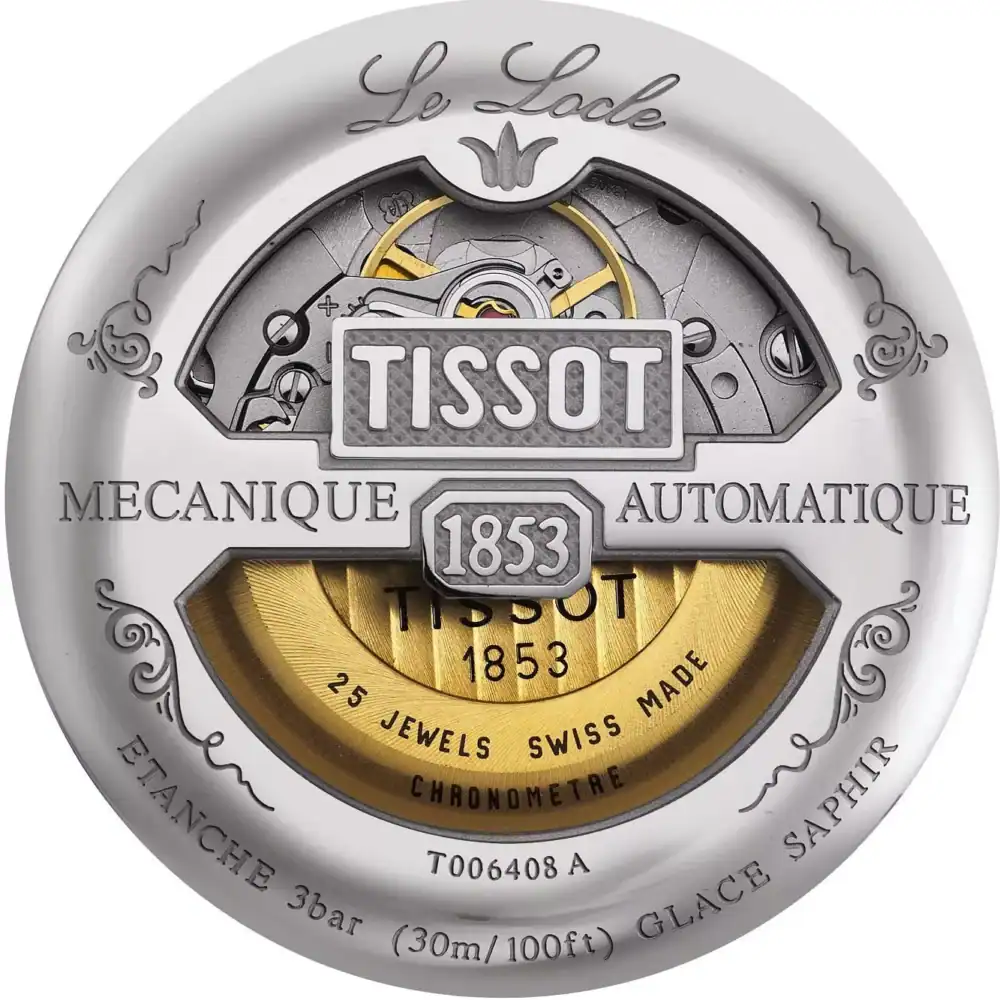 thearwatches_Reloj_Tissot_T006.408.11.057.00_1 Reloj Tissot Le Locle Automatic COSC Negro T006.408.11.057.00