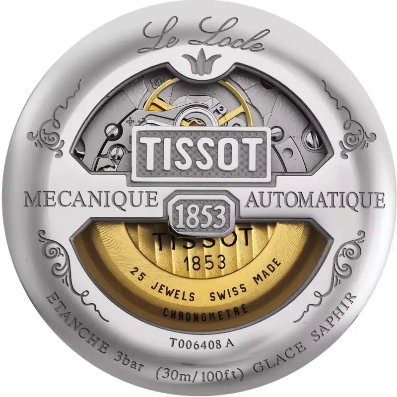 thearwatches_Reloj_Tissot_T006.408.11.057.00_1 Reloj Tissot Le Locle Automatic COSC Negro T006.408.11.057.00