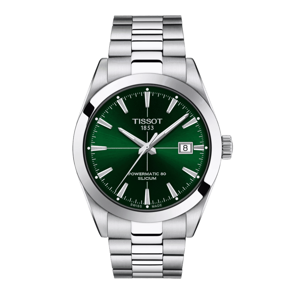 thearwatches_Reloj_Tissot_T127.407.11.091.01 Reloj Tissot Gentleman Powermatic 80 Silicium Verde 40mm T127.407.11.091.01