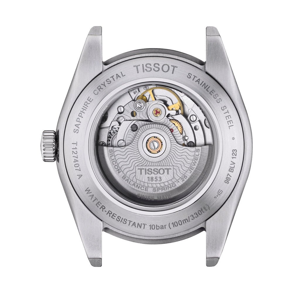 thearwatches_Reloj_Tissot_T127.407.11.091.01_2 Reloj Tissot Gentleman Powermatic 80 Silicium Verde 40mm T127.407.11.091.01