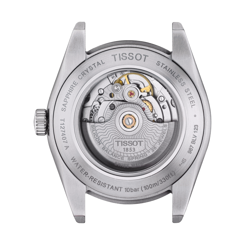 thearwatches_Reloj_Tissot_T127.407.11.091.01_2 Reloj Tissot Gentleman Powermatic 80 Silicium Verde 40mm T127.407.11.091.01