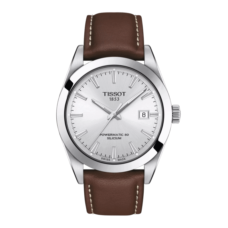 thearwatches_Reloj_Tissot_T127.407.16.031.00 Reloj Tissot Gentleman Powermatic 80 Silicium Plateado 40mm T127.407.16.031.00