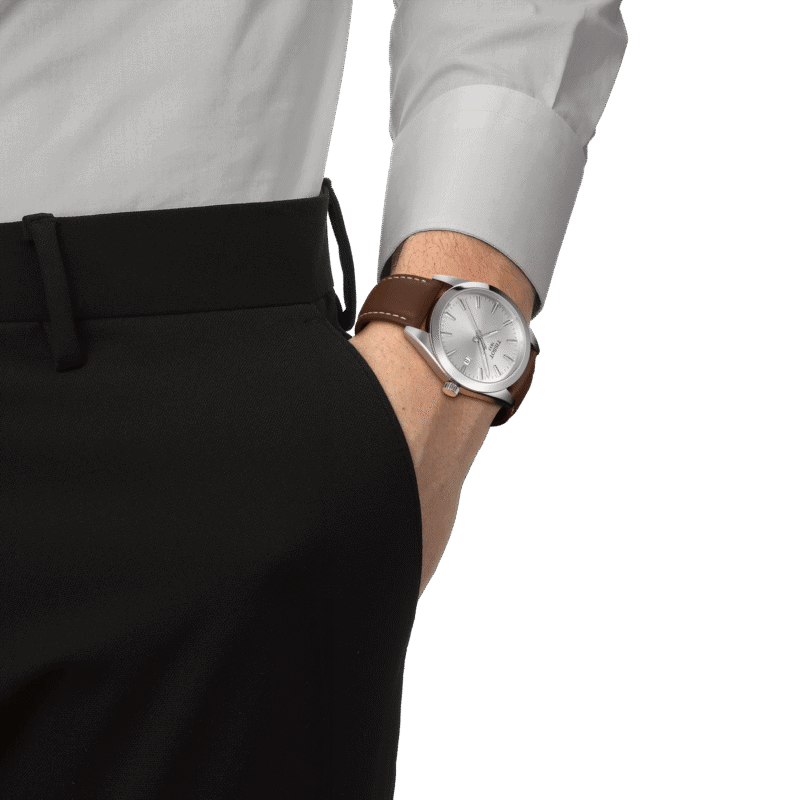 thearwatches_Reloj_Tissot_T127.407.16.031.00_4 Reloj Tissot Gentleman Powermatic 80 Silicium Plateado 40mm T127.407.16.031.00