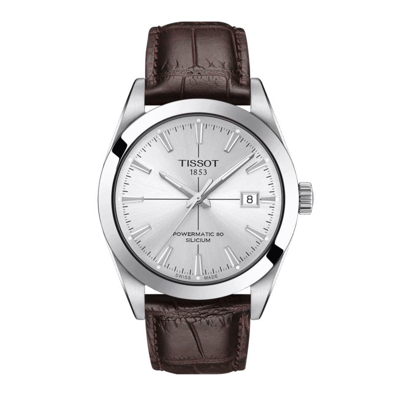 Reloj Tissot Gentleman Powermatic 80 SiliciumPlateado 40mm T127.407.16.031.01