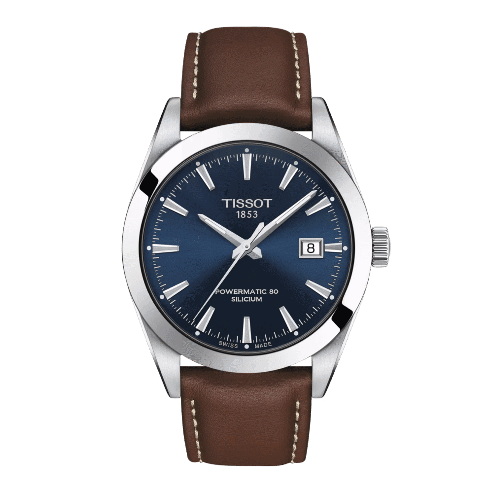 Reloj Tissot Gentleman Powermatic 80 Azul 40mm T127.407.16.041.00