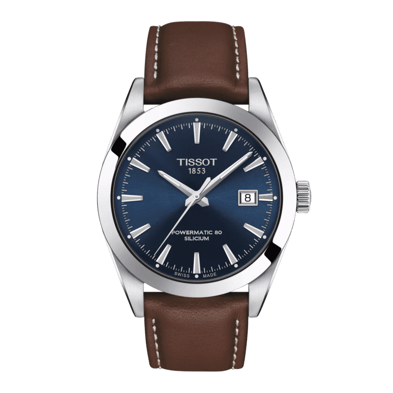Reloj Tissot Gentleman Powermatic 80 Azul 40mm T127.407.16.041.00