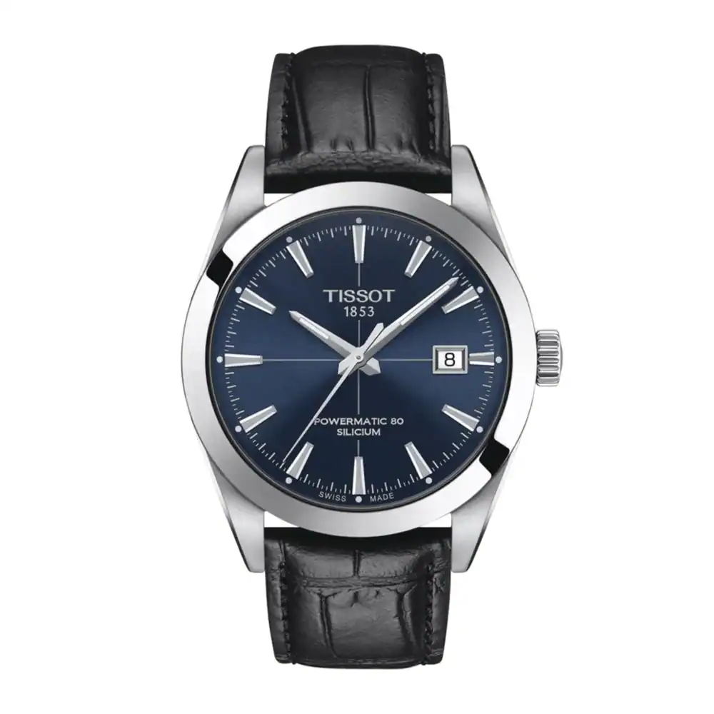 Reloj Tissot Gentleman Powermatic 80 Azul 40mm T127.407.16.041.01