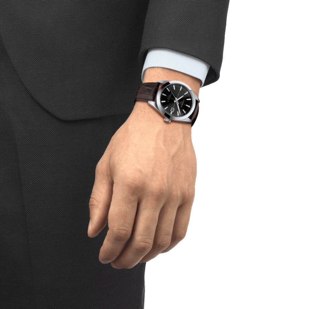 Reloj Tissot Gentleman Powermatic 80 Negro 40mm T127.407.16.051.01