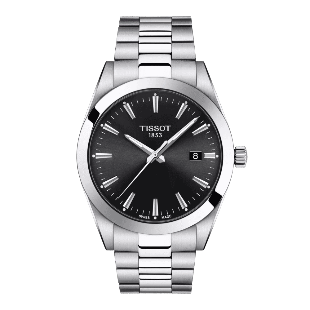 Reloj Tissot Gentleman Negro 40mm T127.410.16.051.00
