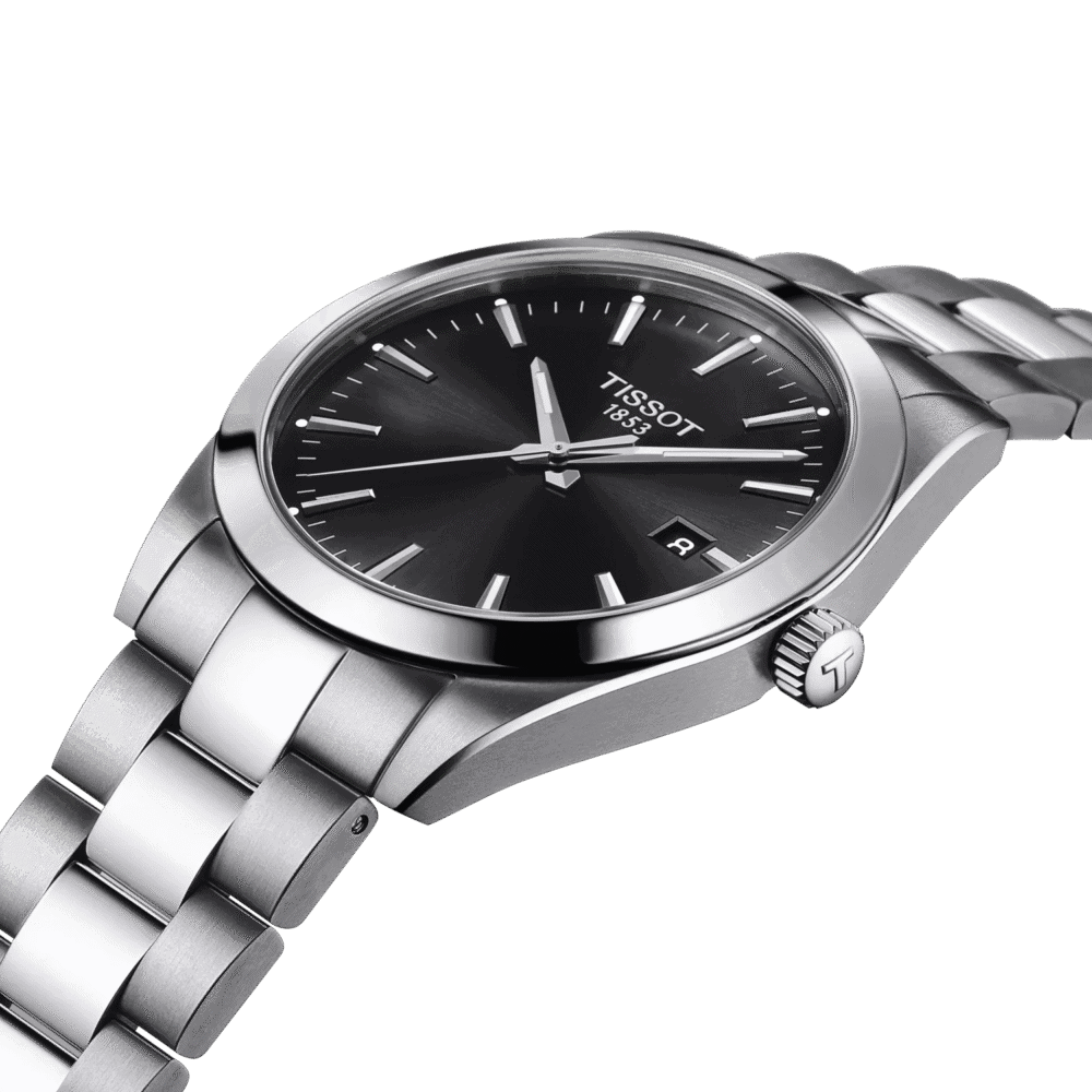 Reloj Tissot Gentleman Negro 40mm T127.410.16.051.00
