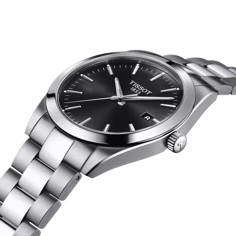 Reloj Tissot Gentleman Negro 40mm T127.410.16.051.00