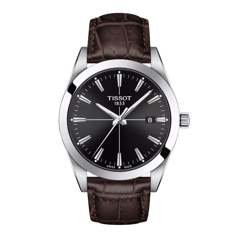 Reloj Tissot Gentleman Negro 40mm T127.410.16.051.01
