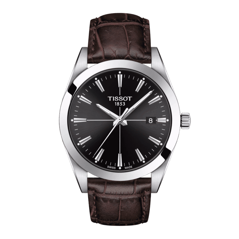Reloj Tissot Gentleman Negro 40mm T127.410.16.051.01